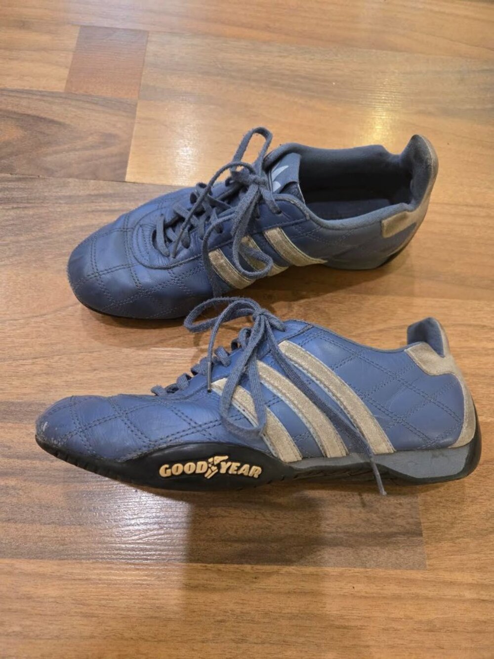 Vintage Adidas Tuscany Goodyear Sneakers 2004 Y2K Noughties
